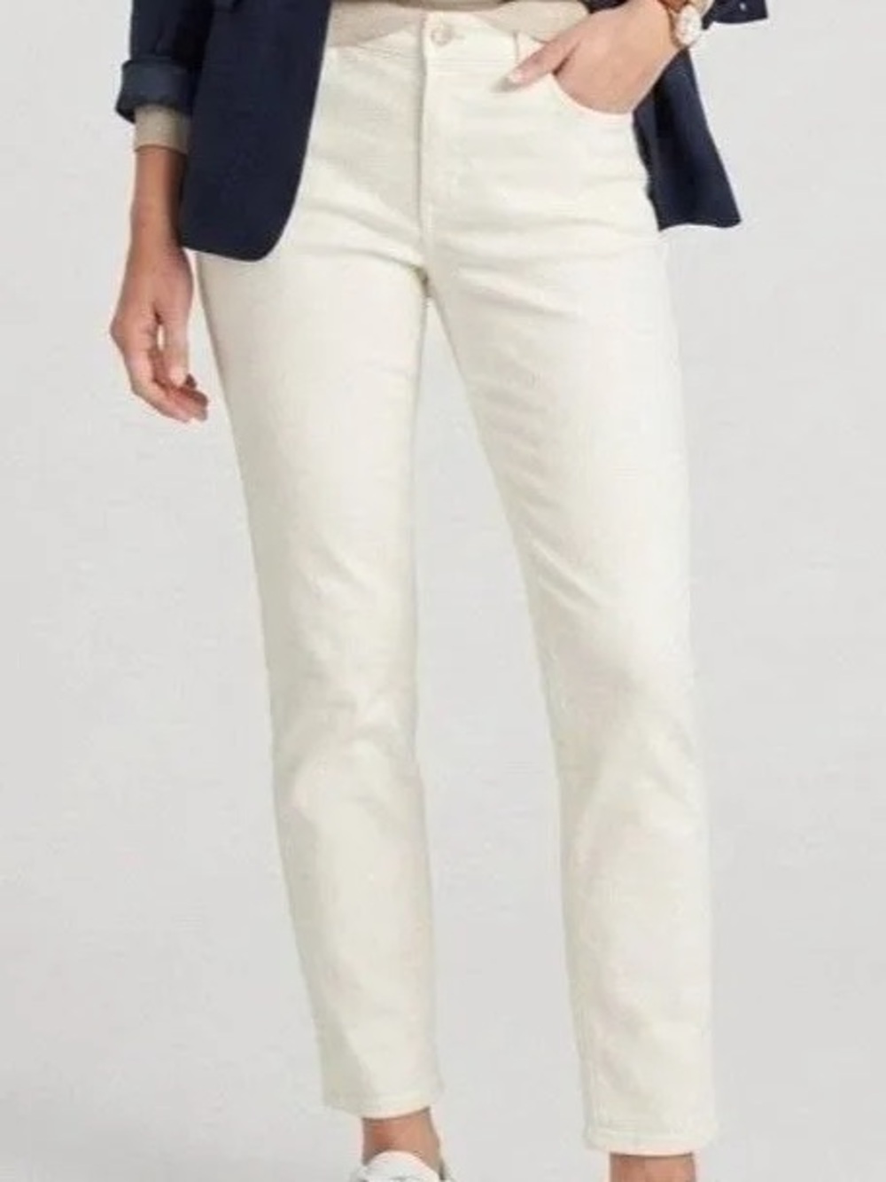 Talbots Flawless Five-Pocket Slim Ankle Jeans 8